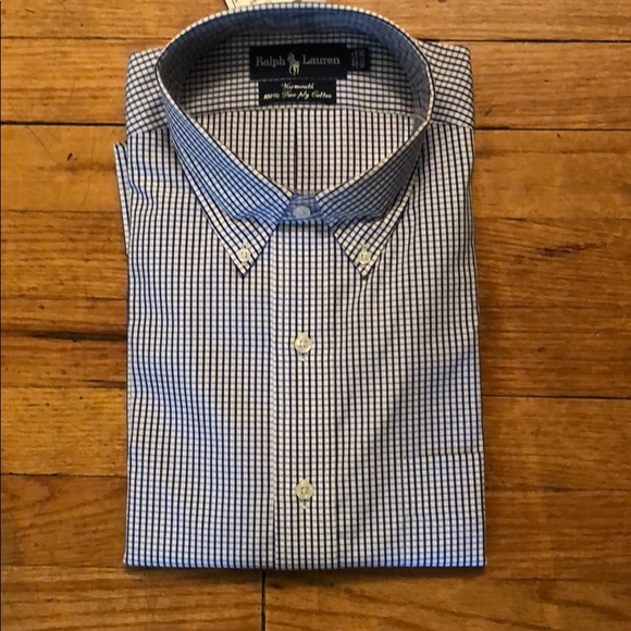 Ralph Lauren Other - New! Polo Ralph Lauren blue checked dress shirt